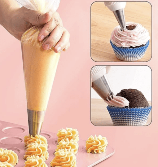 Set of 52 Cake Decorating Tools Kit Baking tools - Image 2